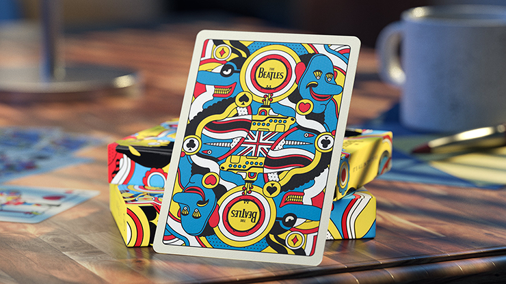 PlayingCardDecks.com-The Beatles Yellow Submarine Playing Cards USPCC