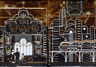 PlayingCardDecks.com-The Grand Golden Glamor Playing Cards Cartamundi