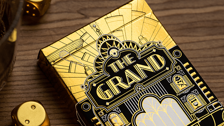 PlayingCardDecks.com-The Grand Golden Glamor Playing Cards Cartamundi