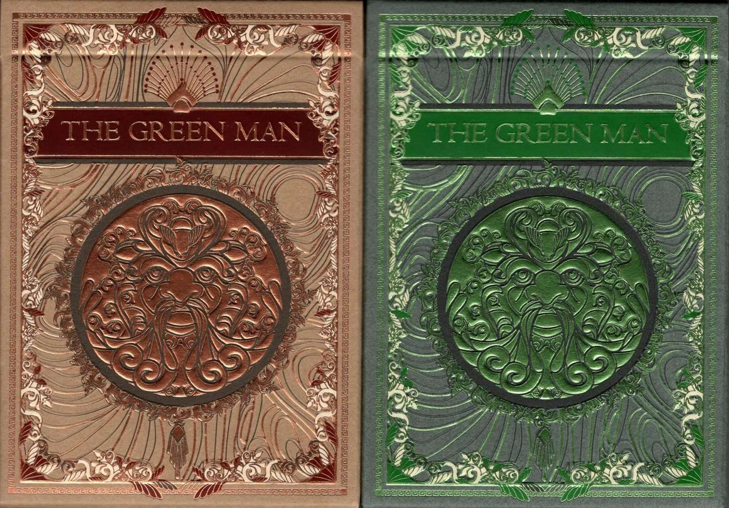 PlayingCardDecks.com-The Green Man Playing Cards Cartamundi