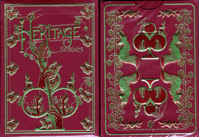 PlayingCardDecks.com-The Heritage Series Clubs Playing Cartamundi