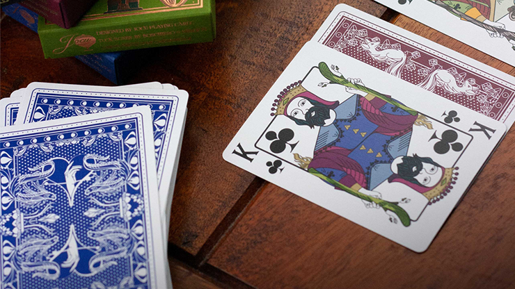 PlayingCardDecks.com-The Heritage Series Hearts Playing Cards Cartamundi