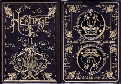 PlayingCardDecks.com-The Heritage Series Spades Playing Cards Cartamundi