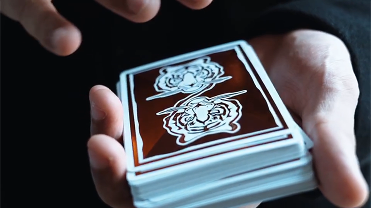 PlayingCardDecks.com-The Hidden King Copper Luxury Playing Cards TPCC