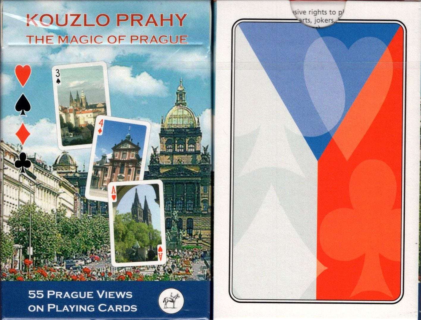 PlayingCardDecks.com-The Magic of Prague Playing Cards Piatnik
