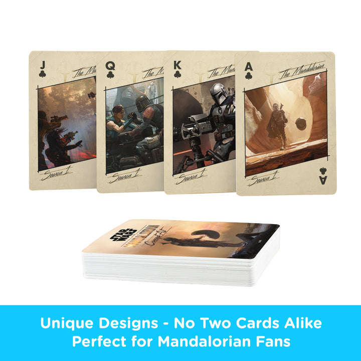 PlayingCardDecks.com-The Mandalorian Concept Art Playing Cards Aquarius
