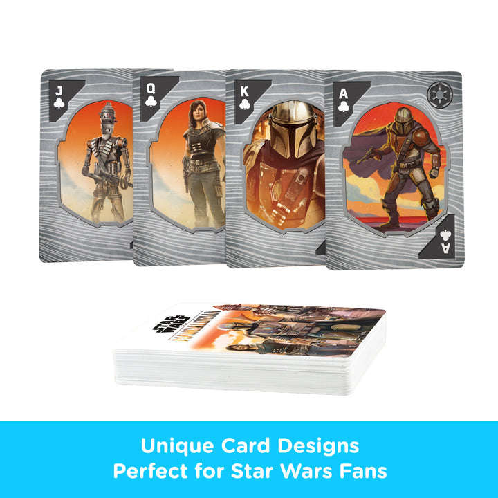 PlayingCardDecks.com-The Mandalorian Playing Cards Aquarius