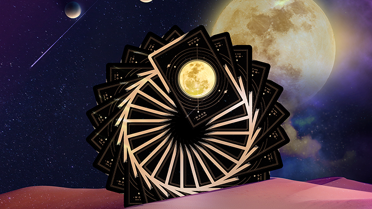 PlayingCardDecks.com-The Moon Cardistry Cards USPCC