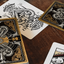 PlayingCardDecks.com-The Parlour Black Playing Cards Cartamundi