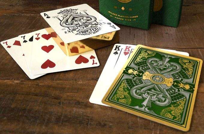 PlayingCardDecks.com-The Parlour Dynastinae Gilded Playing Cards Cartamundi