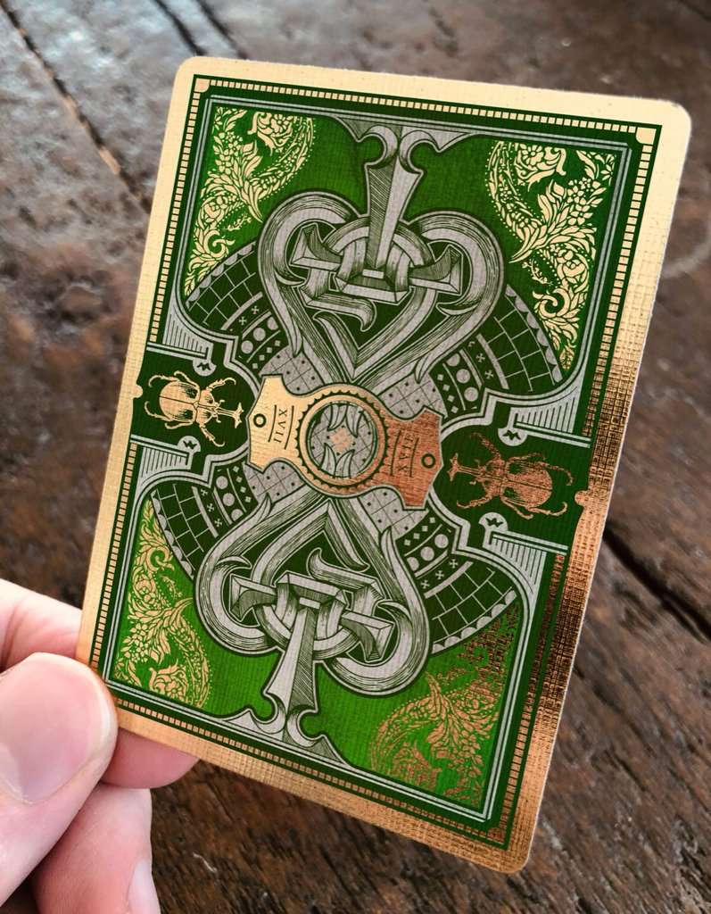 PlayingCardDecks.com-The Parlour Dynastinae Gilded Playing Cards Cartamundi