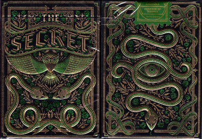 PlayingCardDecks.com-The Secret Emerald Playing Cards TWPCC