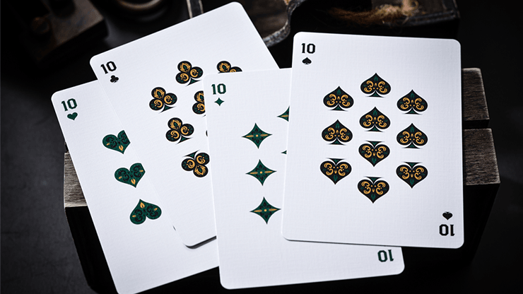 The Secret Emerald Playing Cards TWPCC – PlayingCardDecks.com