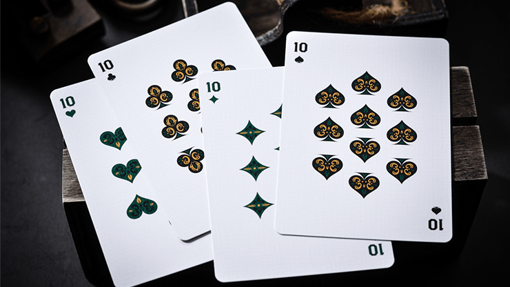 PlayingCardDecks.com-The Secret Emerald Playing Cards TWPCC