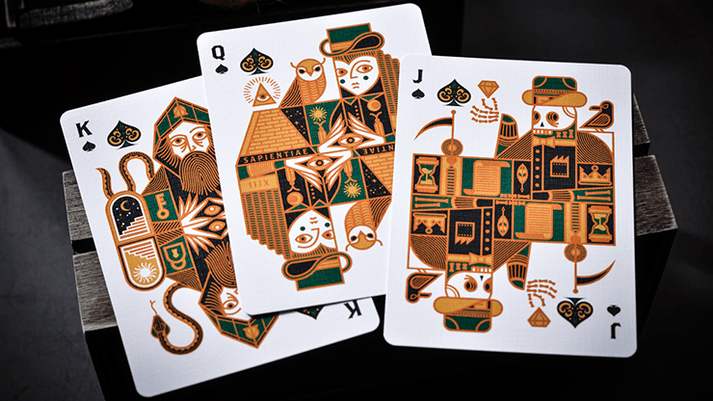 The Secret Emerald Playing Cards TWPCC – PlayingCardDecks.com