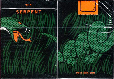PlayingCardDecks.com-The Serpent Green Playing Cards Cartamundi