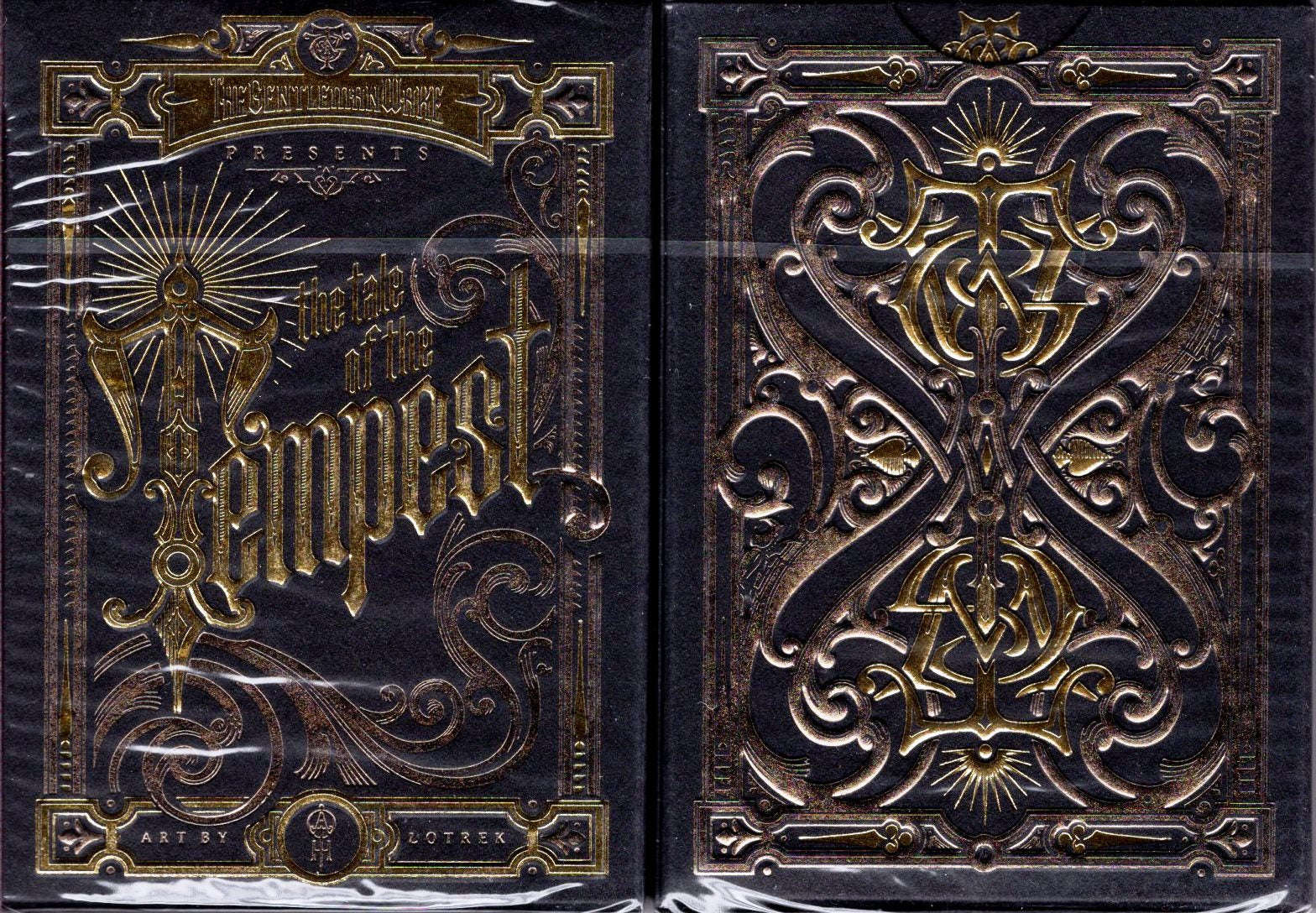 PlayingCardDecks.com-The Tale of the Tempest Midnight Playing Cards Cartamundi