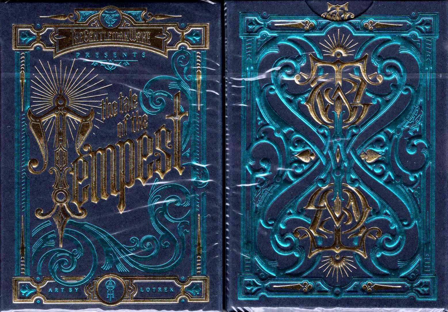 PlayingCardDecks.com-The Tale of the Tempest Ocean Playing Cards Cartamundi