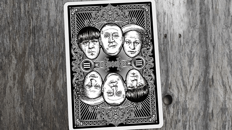 PlayingCardDecks.com-The Three Stooges Playing Cards USPCC