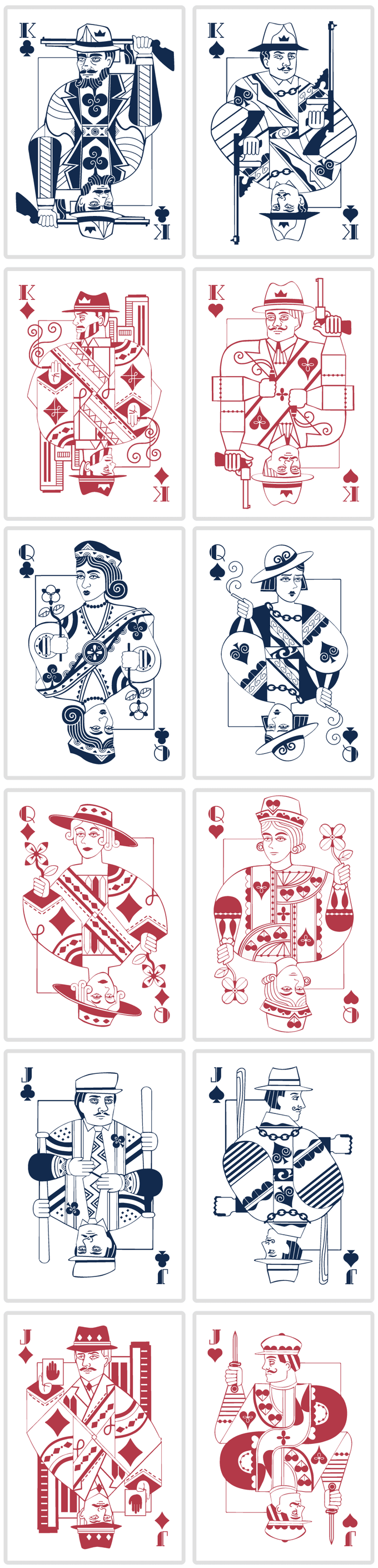 PlayingCardDecks.com-The Untouchables Playing Cards NPCC
