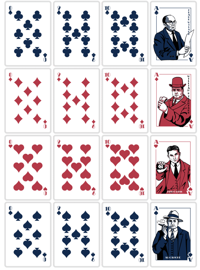 PlayingCardDecks.com-The Untouchables Playing Cards NPCC