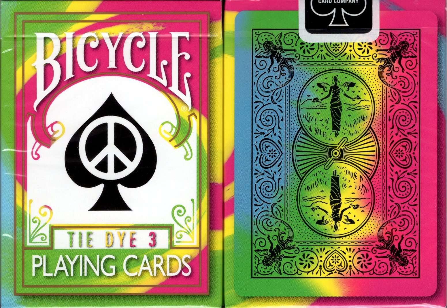 PlayingCardDecks.com-Tie Dye v3 Bicycle Playing Cards