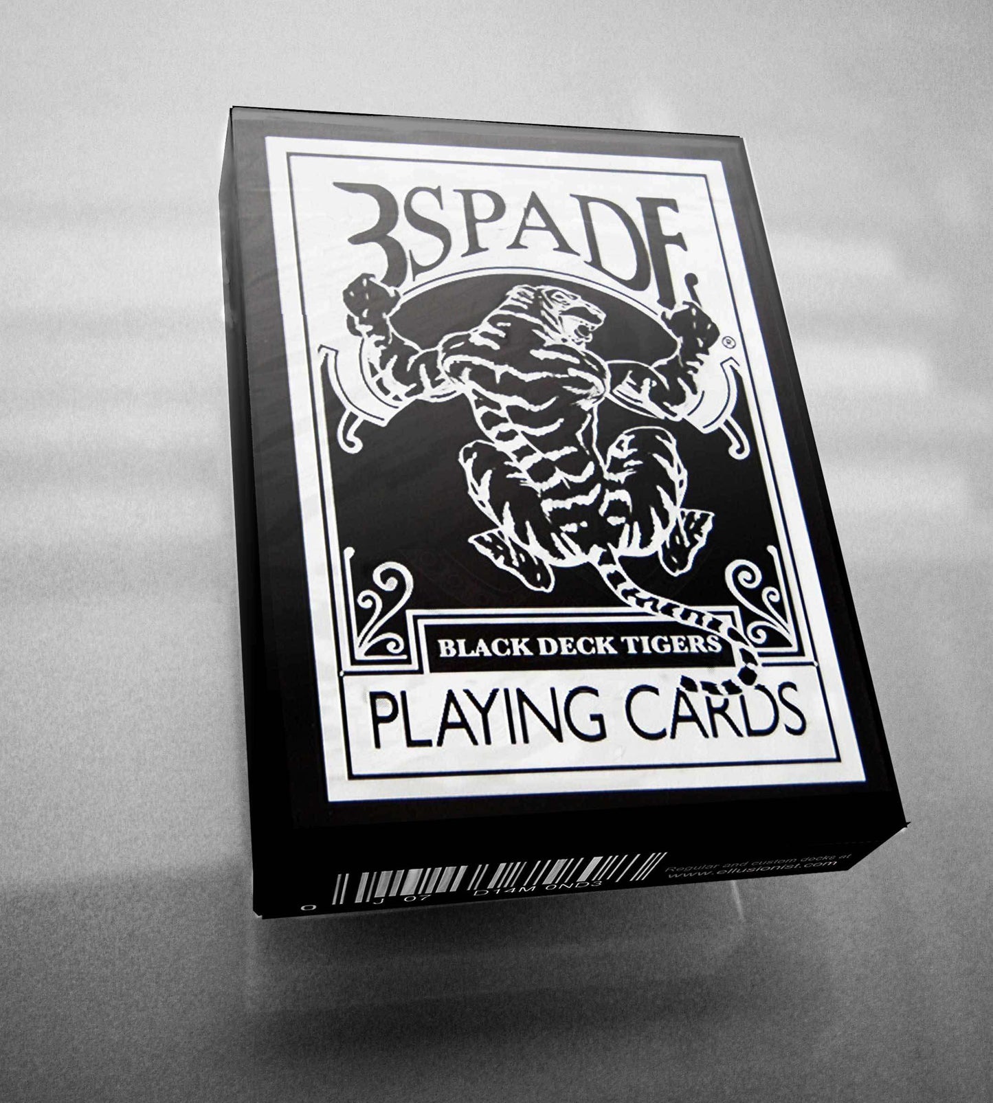 PlayingCardDecks.com-Black Tiger Gaff Playing Cards USPCC