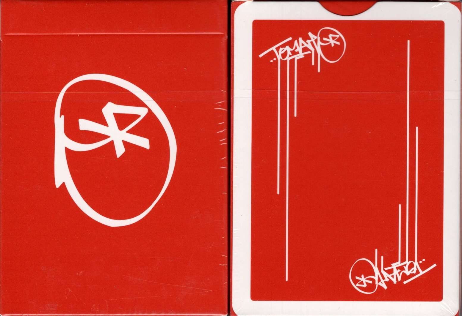 PlayingCardDecks.com-Tomato Graffiti Playing Cards