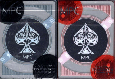 PlayingCardDecks.com-Transparent Plastic Playing Cards MPC