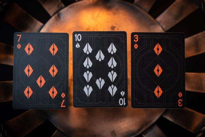 PlayingCardDecks.com-Trident Playing Cards 2 Deck Set USPCC