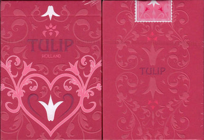 PlayingCardDecks.com-Tulip Pink Playing Cards WJPC