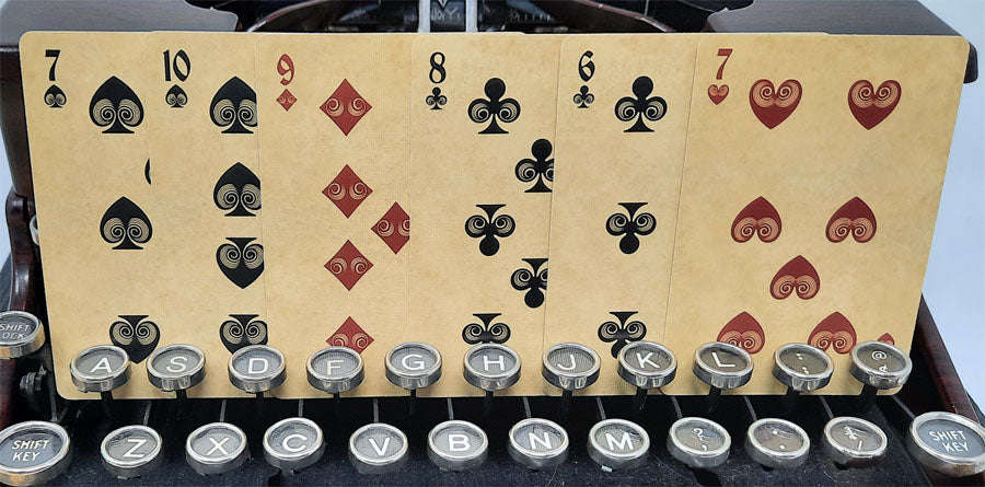 PlayingCardDecks.com-Turn of the Century Electricity Bicycle Playing Cards