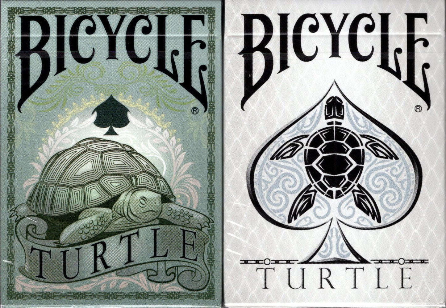 PlayingCardDecks.com-Turtle Bicycle Playing Cards: 2 Deck Set