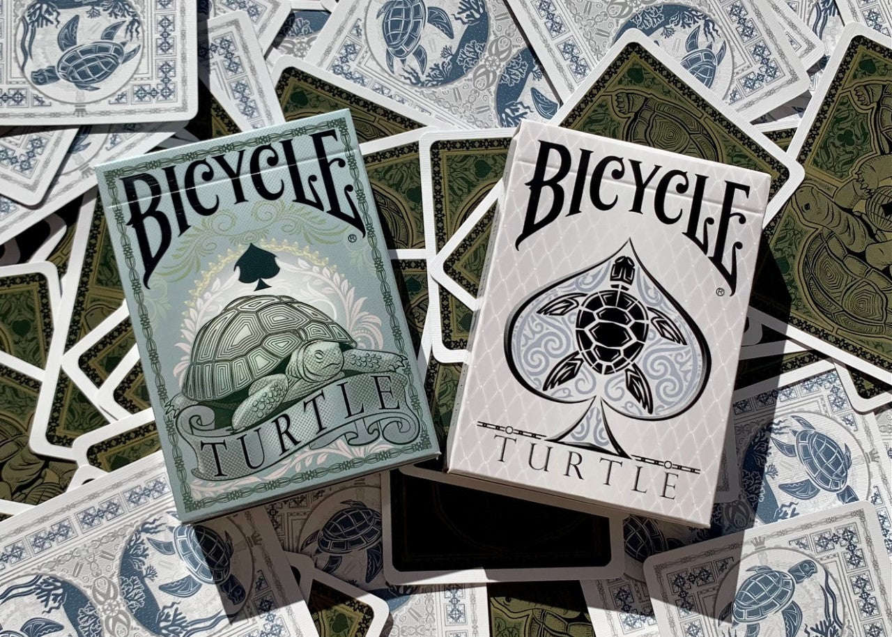 PlayingCardDecks.com-Turtle Bicycle Playing Cards