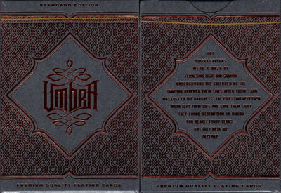 PlayingCardDecks.com-Umbra Slate Playing Cards LPCC