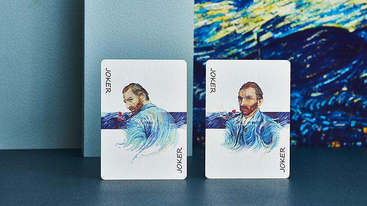 PlayingCardDecks.com-Van Gogh Self-Portrait Playing Cards USPCC