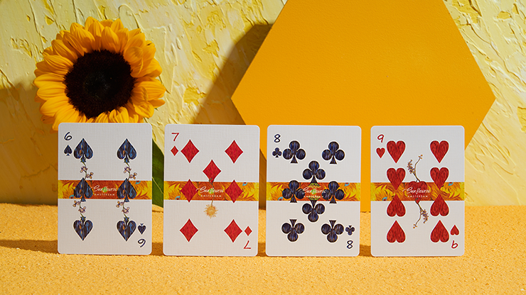 PlayingCardDecks.com-Van Gogh Sunflowers Playing Cards USPCC