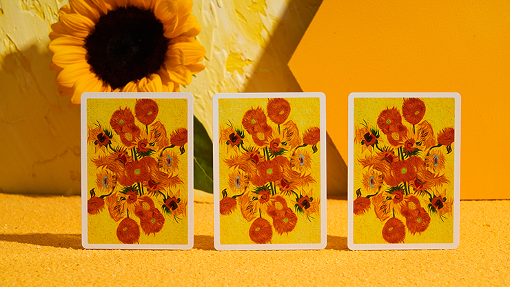 PlayingCardDecks.com-Van Gogh Sunflowers Playing Cards USPCC