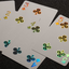 PlayingCardDecks.com-Vegas Diffractor Gold (Metal Case) Playing Cards