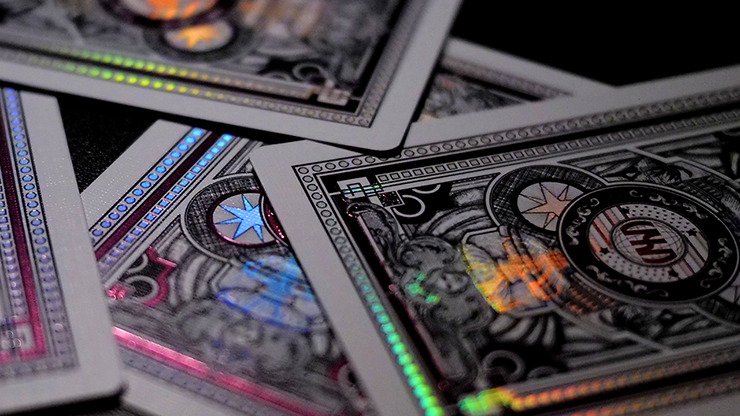 PlayingCardDecks.com-Vegas Diffractor Ultraviolet Playing Cards VXD