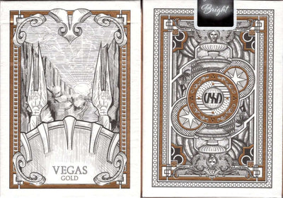 PlayingCardDecks.com-Vegas Gold Diffractor Playing Cards VXD