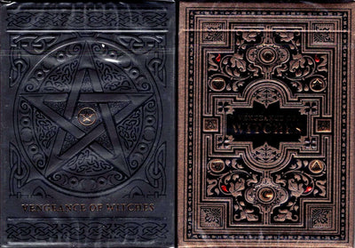 PlayingCardDecks.com-Vengeance of Witches Playing Cards 2 Deck Set NPCC