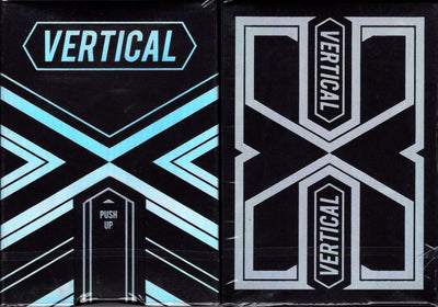 PlayingCardDecks.com-Vertical Black Playing Cards TWPCC