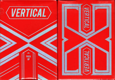 PlayingCardDecks.com-Vertical Red Playing Cards TWPCC