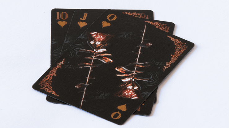 PlayingCardDecks.com-Victorian Obsidian Playing Cards NPCC