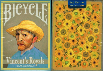 PlayingCardDecks.com-Vincent's Royals v2 Bicycle Playing Cards