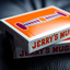 PlayingCardDecks.com-Vintage Feel Gilded Jerry's Nugget Orange Playing Cards EPCC