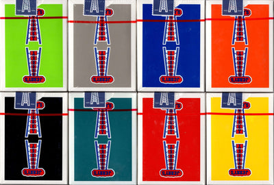 PlayingCardDecks.com-Vintage Feel Jerry's Nugget 8 Deck Gilded Set (0001/1000)