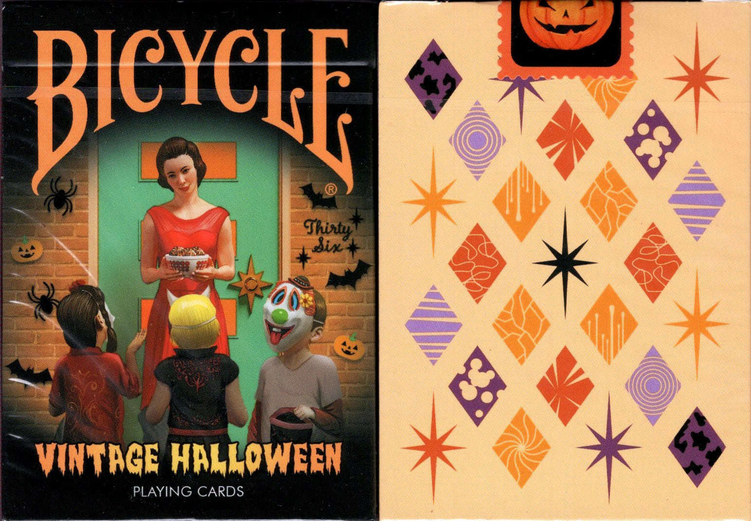 Vintage Halloween Bicycle Playing Cards – PlayingCardDecks.com