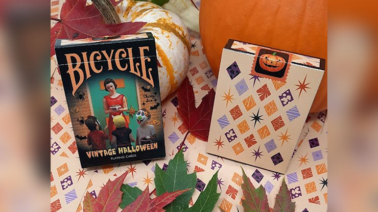 PlayingCardDecks.com-Vintage Halloween Bicycle Playing Cards